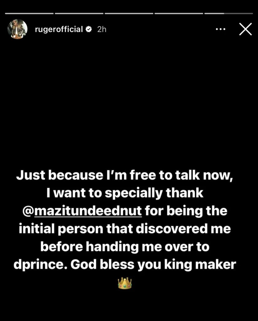 "People Are Not Who They Seem To Be” – Tunde Ednut Shades D’Prince Over Ruger