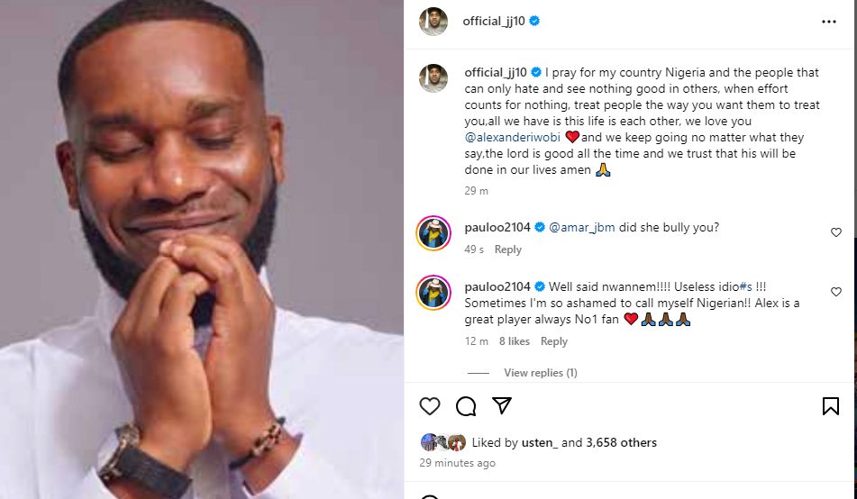 Jay Jay Okocha Address Nigerians Bullying His Nephew, Alex Iwobi On Social Media 6 Jay Jay Okocha Address Nigerians Bullying His Nephew, Alex Iwobi On Social Media