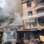 Goods Worth Millions Of Naira Destroyed As Fire Guts Idumota Market In Lagos [Video]