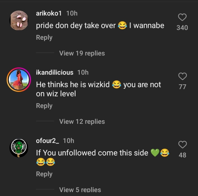 Reactions As Asake Unfollows Olamide, Others, Deletes All Photos On Instagram 