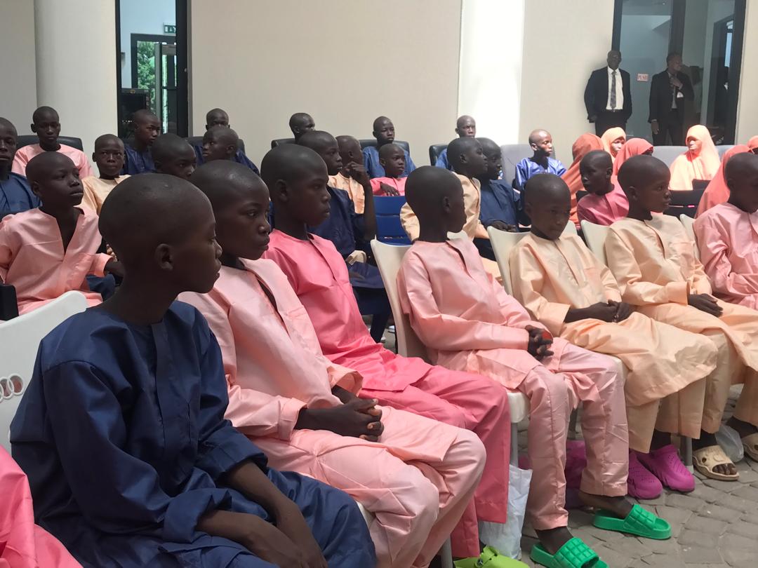 137 Freed Kuriga Schoolchildren Arrive Kaduna Government House [Photos] 6