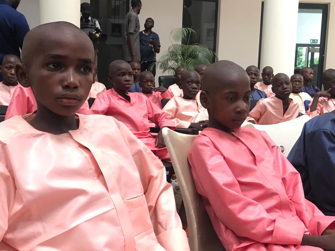 137 Freed Kuriga Schoolchildren Arrive Kaduna Government House [Photos] 7