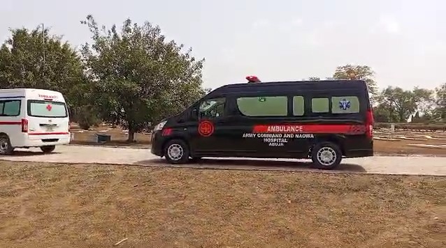 Bodies Of 17 Soldiers Killed In Delta Arrive Abuja Cemetery For Burial [Photos]