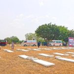 Bodies Of 17 Soldiers Killed In Delta Arrive Abuja Cemetery For Burial [Photos]