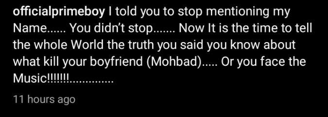 "Tell The World The Truth About Mohbad’s Death" – Primeboy Files Petition Against Wunmi