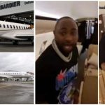 Davido Flaunts Interior Of His New Bombardier Private Jet Worth N104 Billion [Video]