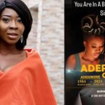 Actress Adejumoke Aderounmu Dies At 40