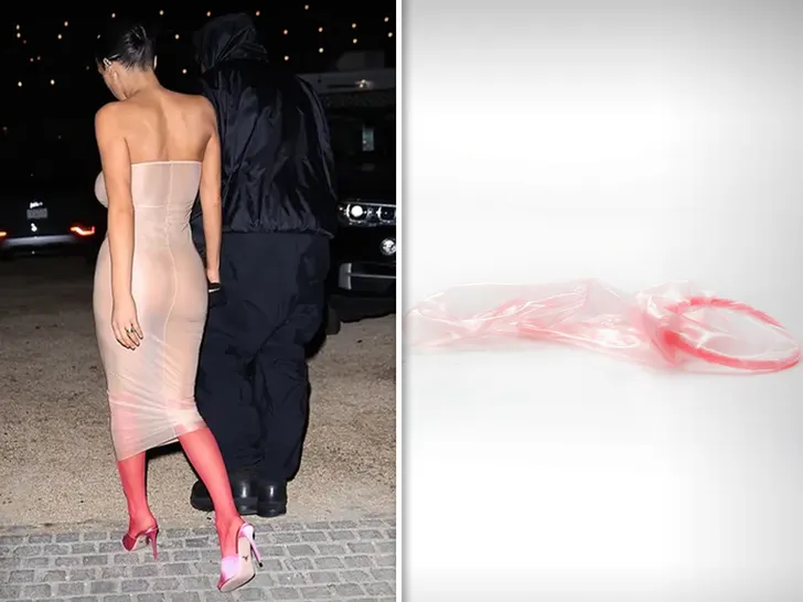 Kanye West's Wife, Bianca Censori Steps Out Completely Nαked In 'Cοndοm-Style' Dress 5 Kanye West's Wife, Bianca Censori Steps Out Completely Nαked In 'Cοndοm-Style' Dress