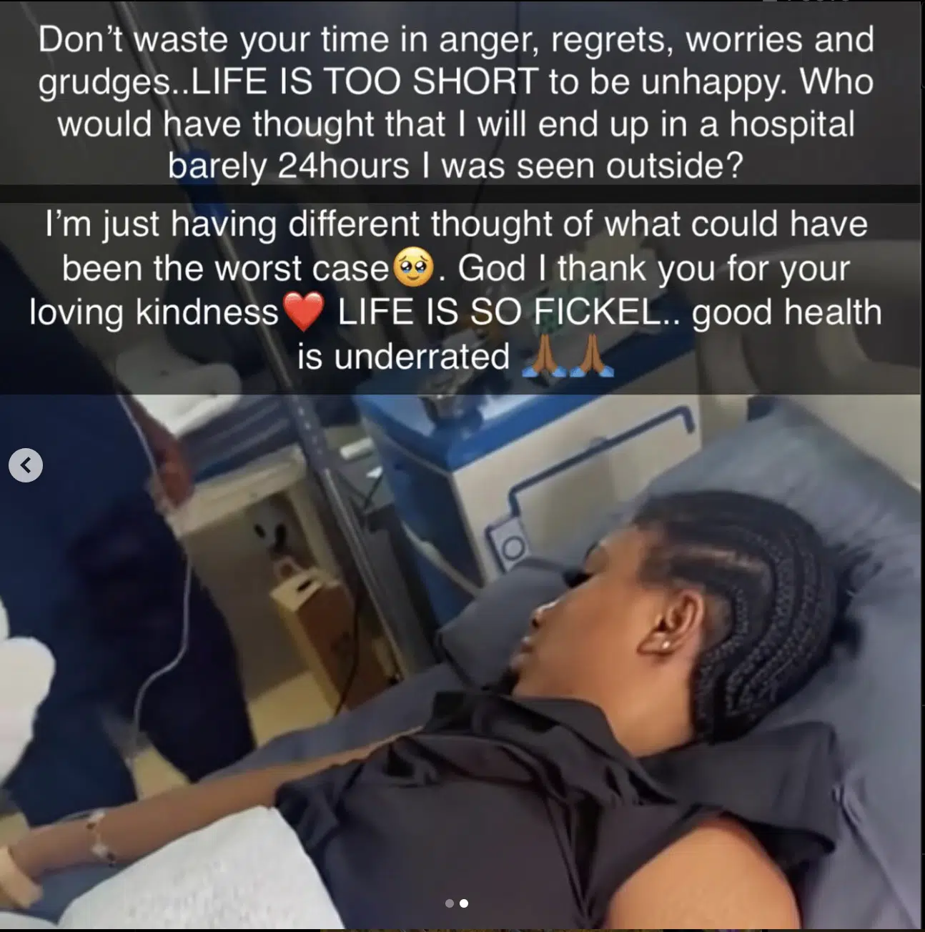 Mercy Eke Lands In Hospital Hours After Partying With Friends On Yacht [Video]