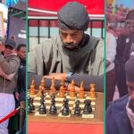 Davido Visits Tunde Onakoya Amid Attempt To Break Guinness World Record For Chess Marathon [Video]