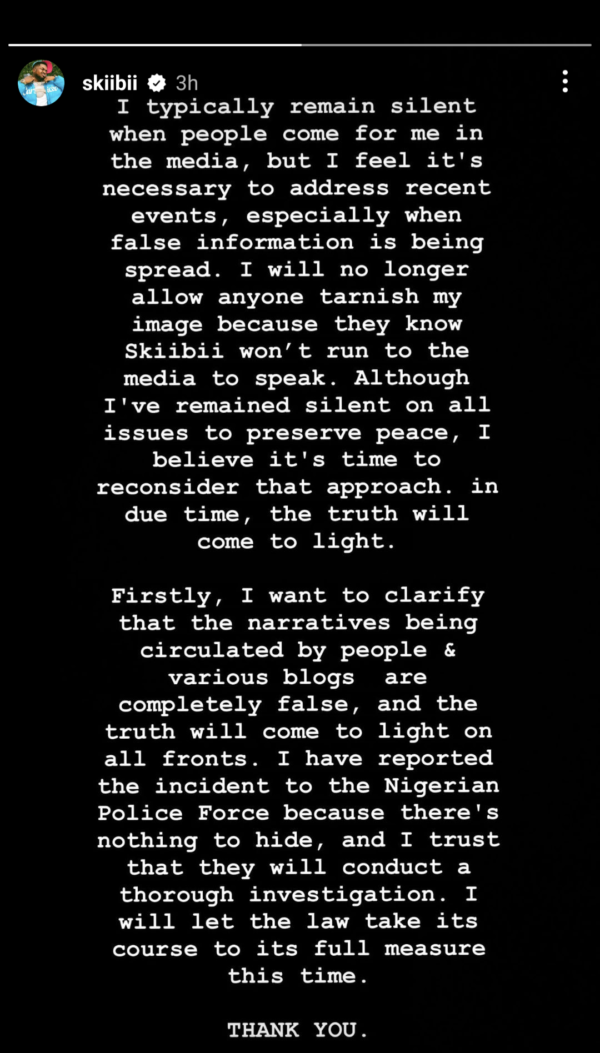 Skiibii Reports Nickie Dabarbie To Police Over Ritual Claim, Shares Disturbing Video Of Her 2 Skiibii Reports Nickie Dabarbie To Police Over Ritual Claim, Shares Disturbing Video Of Her