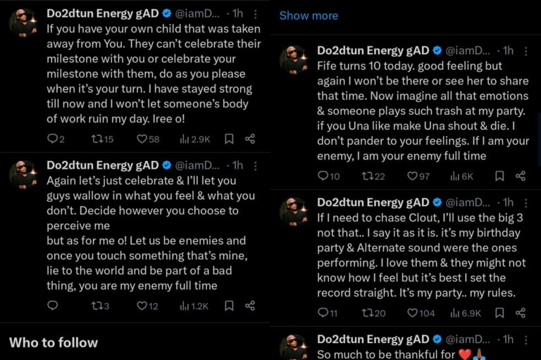 Do2dtun Reveals Why He Warned DJ Not To Play Dbanj’s Songs At His Birthday Party [Video]