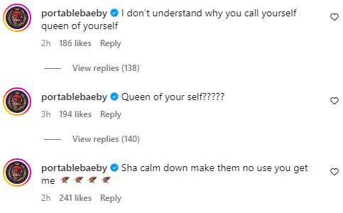 "Change Your Birthday Post Or Pack Out Of My House” - Portable Threatens Wife Bewaji [Video]