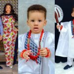 Yul Edochie And Judy Austin Unveils Their Second Son On His First Birthday [Photos]