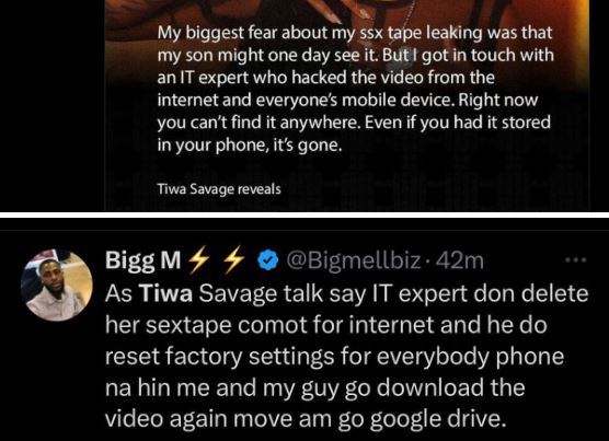  I Paid An IT Expert To Delete My Sεx Tape From The Internet And Everyone’s Phone - Tiwa Savage
