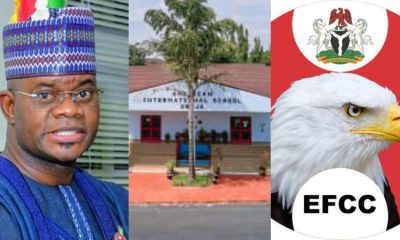 Abuja American School Has Refunded $760k Yahaya Bello Paid For Son’s School Fees - EFCC