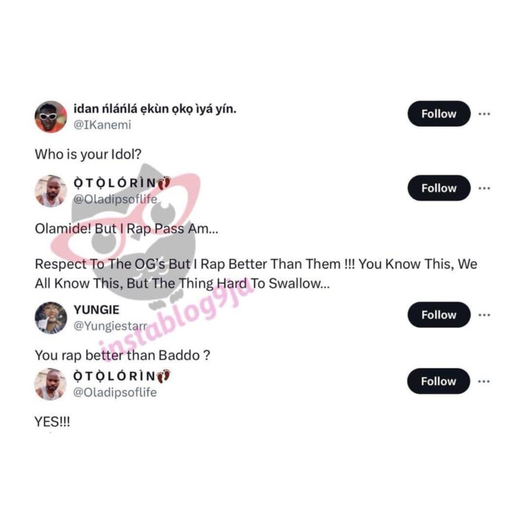 "Olamide Is My Idol But I Rap Better Than Him" - Oladips 2 "Olamide Is My Idol But I Rap Better Than Him" - Oladips