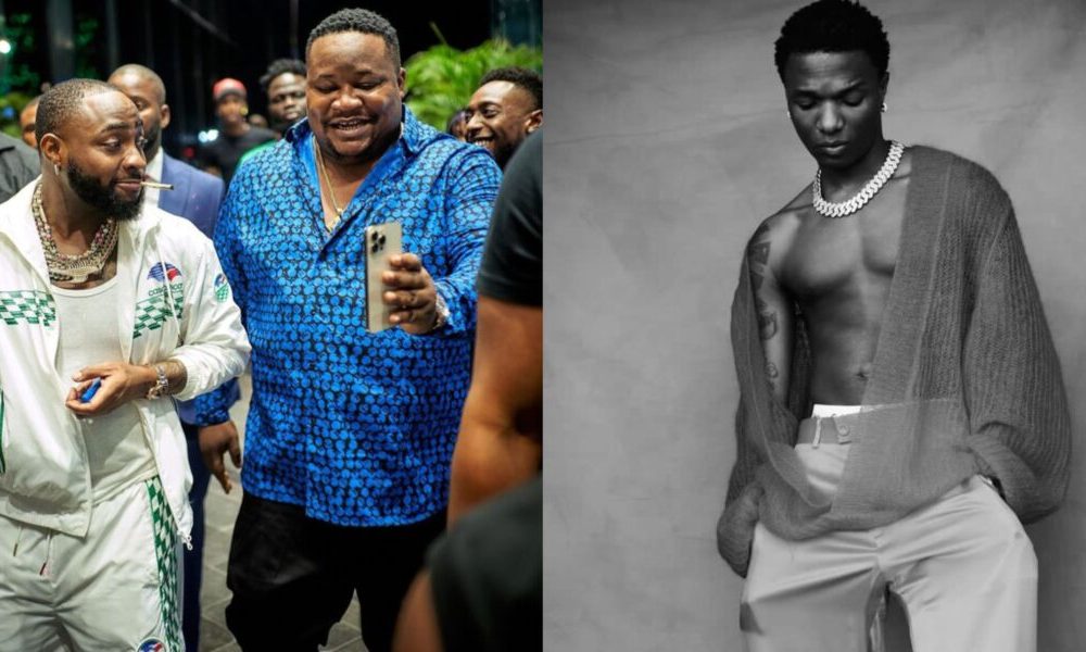 "Find One Place And Sit Down” – Wizkid Slams Cubana Chief Priest Over Davido