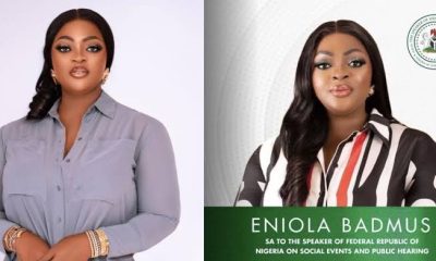Eniola Badmus Appointed SA To House Of Rep Speaker, Tajudeen Abbas
