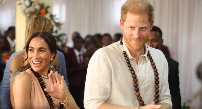Prince Harry And Meghan Markle Arrive Nigeria To Promote His Invictus Games [Photos]