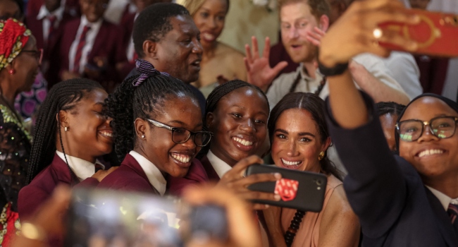 Prince Harry And Meghan Markle Arrive Nigeria To Promote His Invictus Games [Photos]