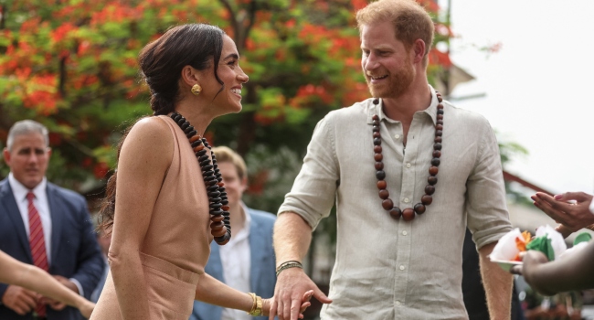 Prince Harry And Meghan Markle Arrive Nigeria To Promote His Invictus Games [Photos]