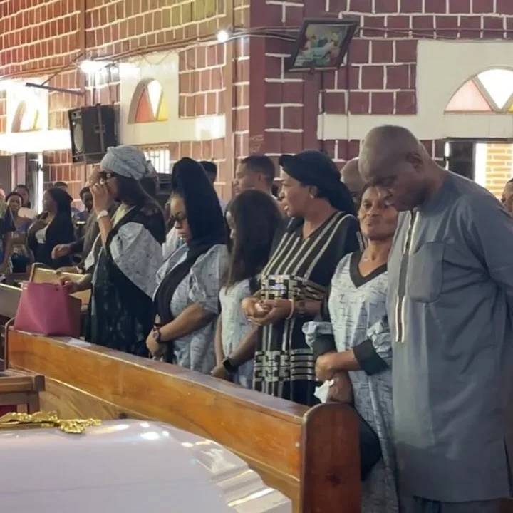 Photos And Video From Junior Pope's Burial In Enugu 