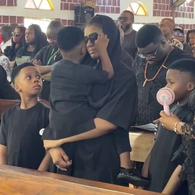 Photos And Video From Junior Pope's Burial In Enugu 