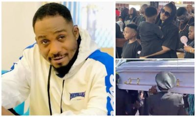 Photos And Video From Junior Pope's Burial In Enugu