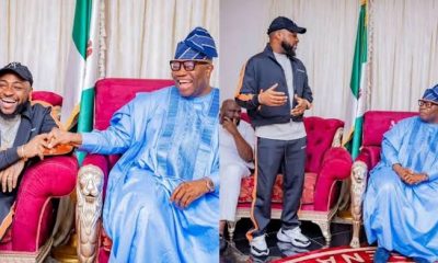 "Don’t Allow Anybody Drag You Into Politics" – Akpabio Tells Davido During Courtesy Visit