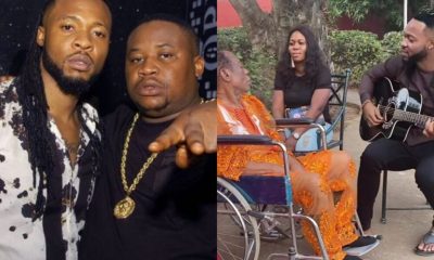 "Big Ballers Are Coming To Umunze” – Cubana Chief Priest Consoles Flavour Over His Father’s Death