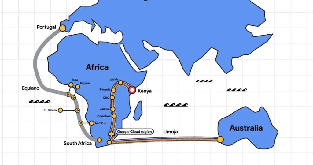 Connecting Continents: Google Introduces Umoja, Africa’s First Direct Fiber Link to Australia