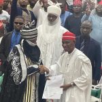 Sanusi Lamido Receives Reinstatement Letter, Turbaned As Emir Of Kano [Photos/Video]