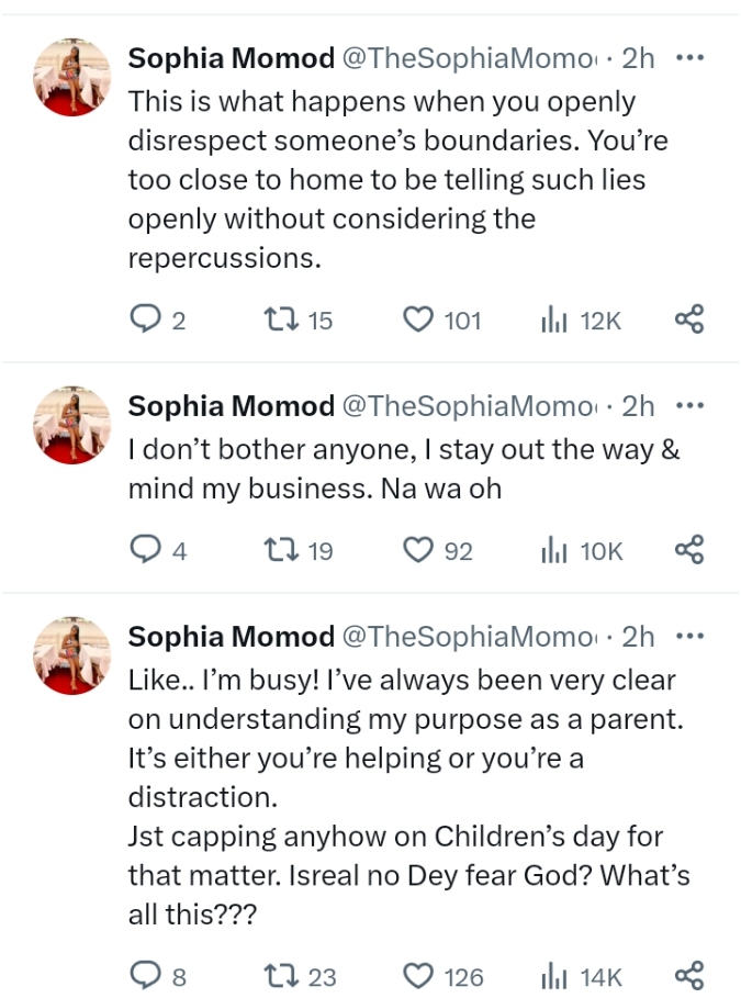 Sophia Momodu Tackles Israel DMW For Claiming Davido Sponsored Imade’s Travels 11 Sophia Momodu Tackles Israel DMW For Claiming Davido Sponsored Imade’s Travels