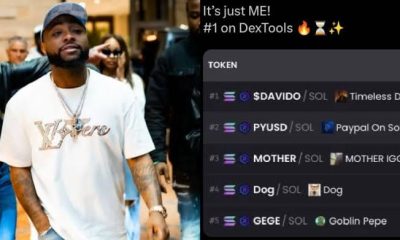 Davido Partners With Phantom And Solana To Launch His Own Crypto Coin '$Davido'