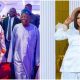 Toyin Abraham Clashes With Troll Demanding She Reveal Tinubu's Plans For Nigerians