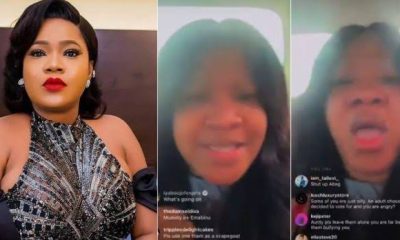 Tinubu: "Stop Cursing My Son And Husband" – Toyin Abraham Breaks Down In Tears [Video]