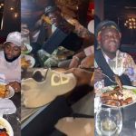 Davido Gifts Portable Designer Shoes, Takes Him Out For Dinner [Photos/Video]