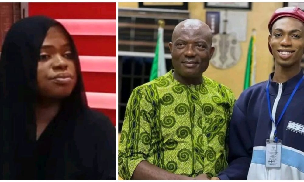 James Brown Visits Kirikiri Prison To See Bobrisky Jailed For 6 Months Over Naira Abuse