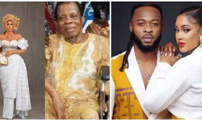 Flavour's Wife, Sandra Okagbue Mourns Her Father-In-Law Ahead Of His Funeral Ceremony