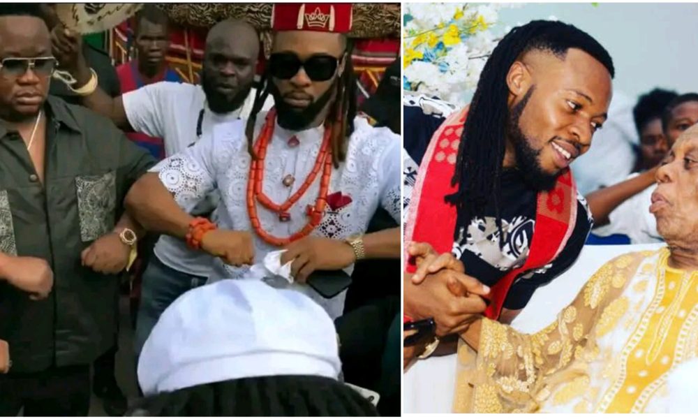Flavour Held Father's Burial In Enugu Due To Anambra Insecurity – Cubana Chief Priest