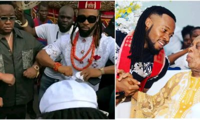 Flavour Held Father's Burial In Enugu Due To Anambra Insecurity – Cubana Chief Priest