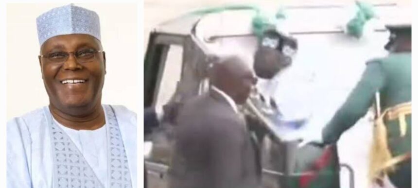 "I Hope All Is Well" - Atiku Sympathizes With Tinubu Over His Fall On Democracy Day