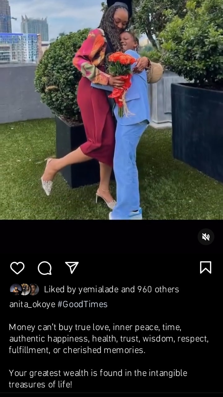 "Money Can’t Buy True Love" - Anita Paul Shades Ivy Ifeoma's Marriage To Ex-Husband Paul