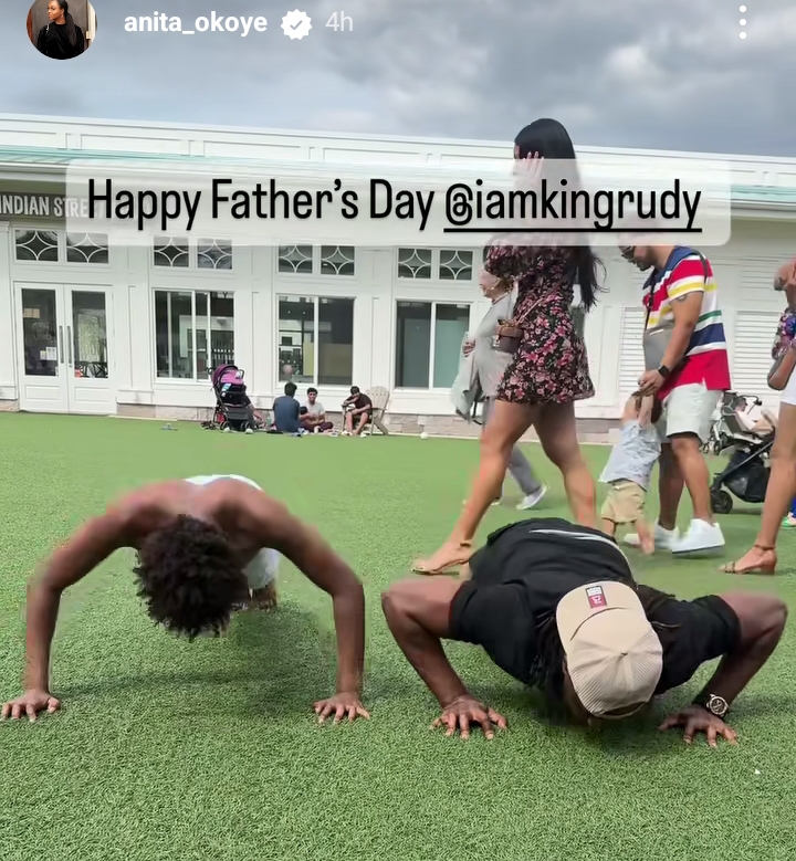 Anita Okoye Celebrates Ex-Husband Paul Okoye On Father’s Day Despite His Remarriage