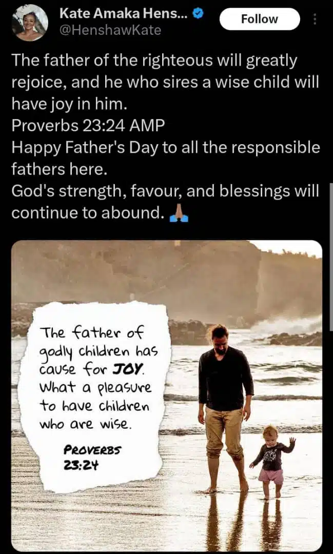 “Women Are The Reason Why Some Men Aren’t Responsible Fathers” – Daddy Freeze Replies Kate Henshaw