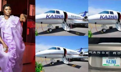 Ka3na Called Out Over Fake Life, Accused Of Photoshopping Her Name On Private Jet