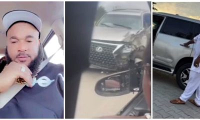 "He Will Join Mohbad" - Reactions As Sam Larry Reportedly Involved In Car Accident [Video]