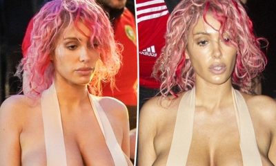 Bianca Censori Goes Topless In Suspenders For Dinner With Kanye West [Photos]