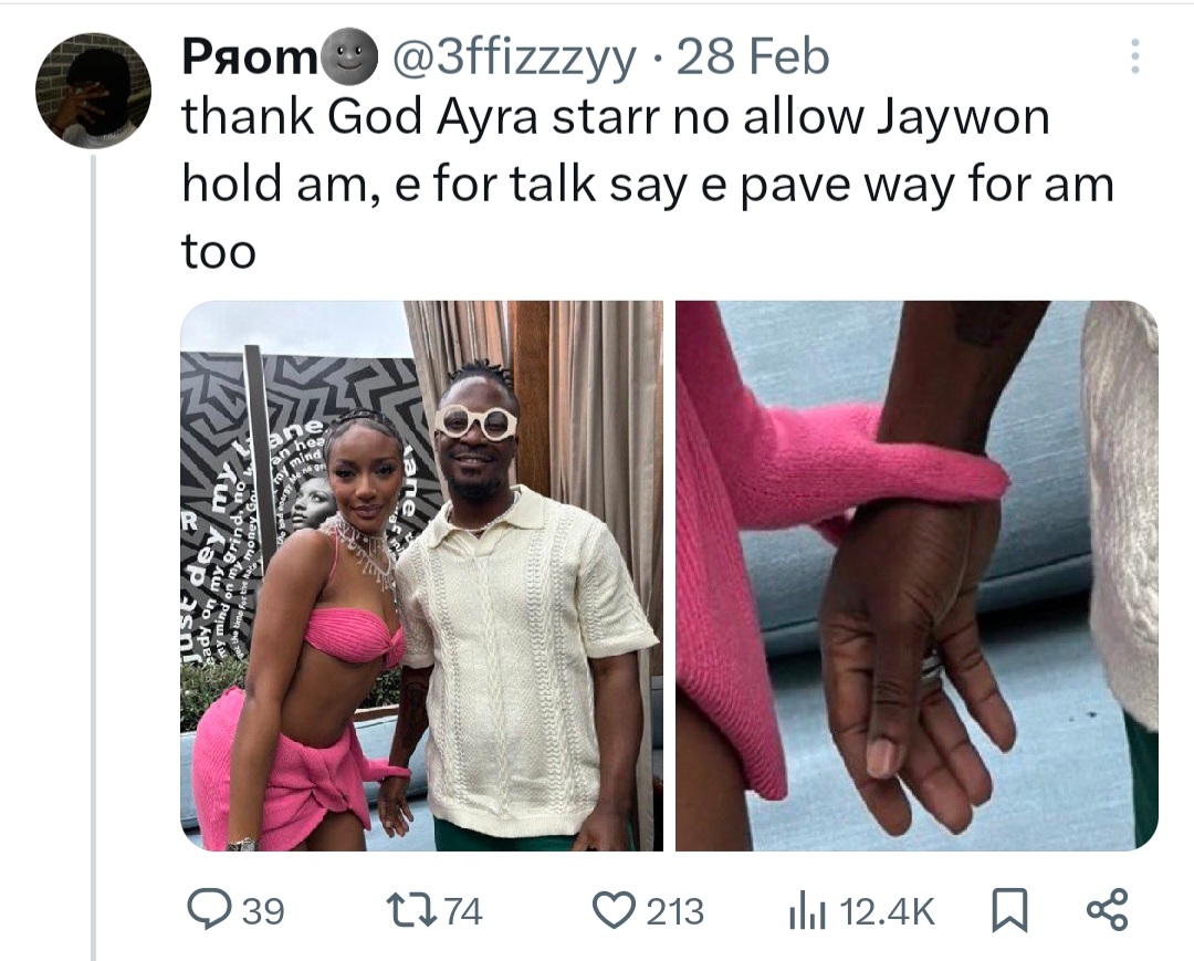 Jaywon Tackles Ayra Starr And Her Supporters For Disrespectful Use Of Their Photo 12 Jaywon Tackles Ayra Starr And Her Supporters For Disrespectful Use Of Their Photo